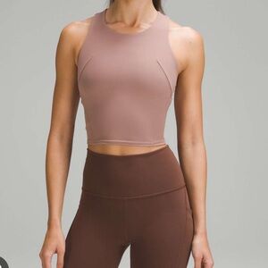 Lululemon Wunder Train Racerback Tank Top in Twilight Rose, size 6